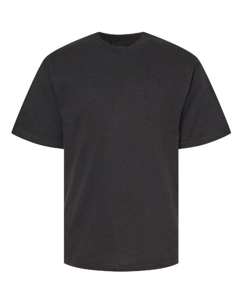 M&O Youth Gold Soft Touch T-Shirt - Black Front