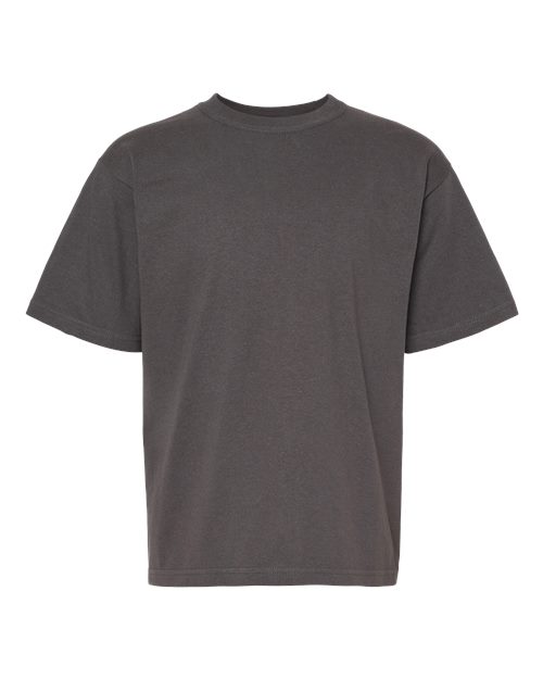 Youth Gold Soft Touch T-Shirt - Charcoal Front