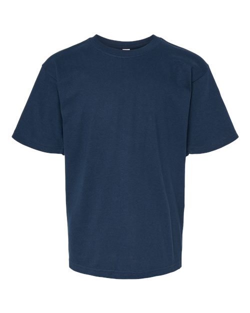 Youth Gold Soft Touch T-Shirt - Deep Navy Front