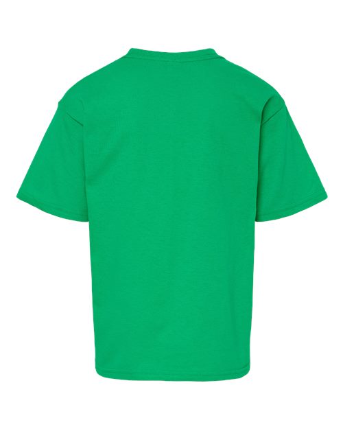Youth Gold Soft Touch T-Shirt - Irish Green Back