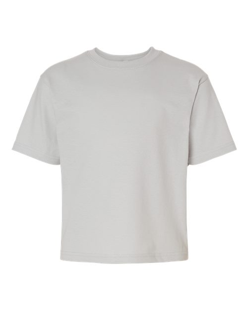 Youth Gold Soft Touch T-Shirt - Platinum Front