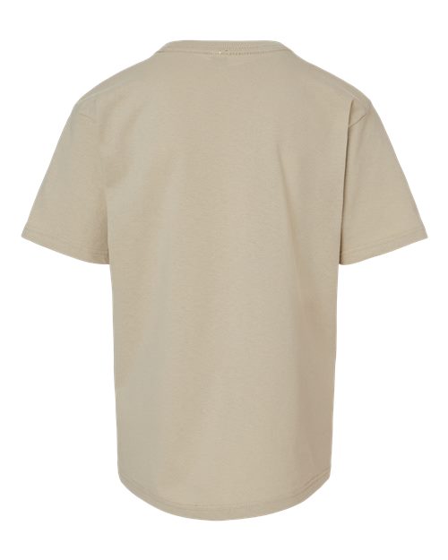 Youth Gold Soft Touch T-Shirt - Sand Back