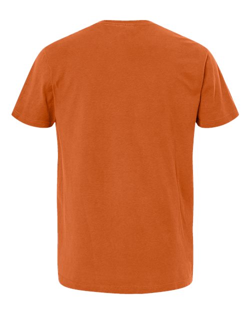 Unisex Vintage Garment-Dyed T-Shirt - Burnt Orange Back