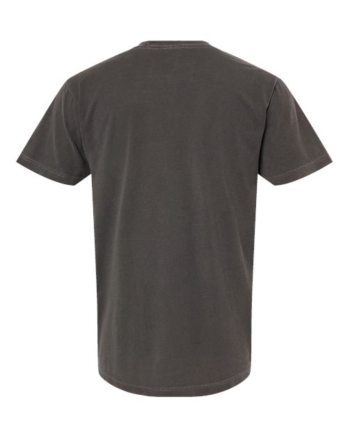 Unisex Vintage Garment-Dyed T-Shirt - Charcoal Back