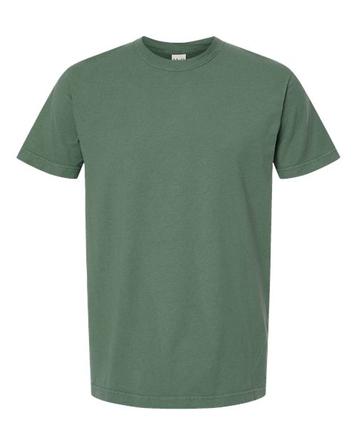 Unisex Vintage Garment-Dyed T-Shirt - Light Green Front