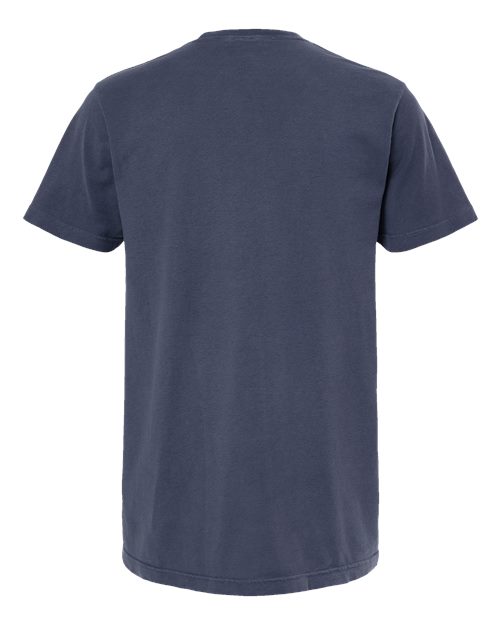 Unisex Vintage Garment-Dyed T-Shirt - Navy Back