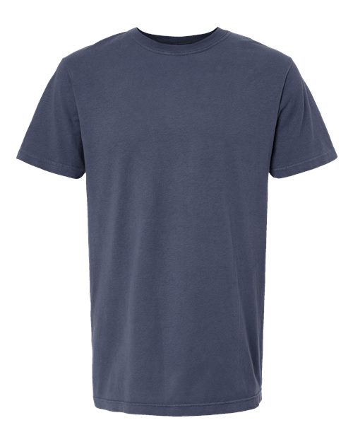 Unisex Vintage Garment-Dyed T-Shirt - Navy Front