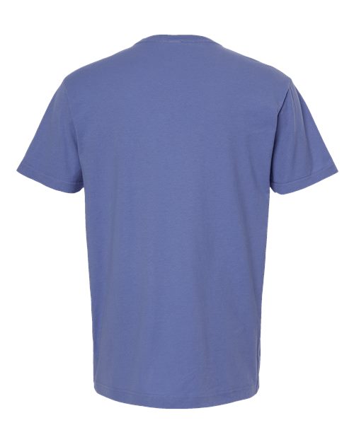 Unisex Vintage Garment-Dyed T-Shirt - Periwinkle Back