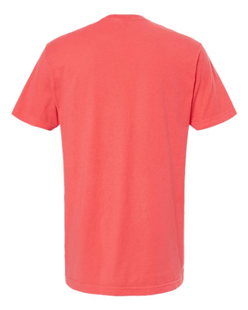 Unisex Vintage Garment-Dyed T-Shirt - Bright Salmon Back