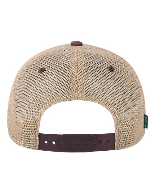 Old Favorite Trucker Cap - Burgundy/ Khaki Back
