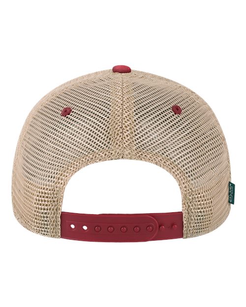 Old Favorite Trucker Cap - Cardinal/ Khaki Back
