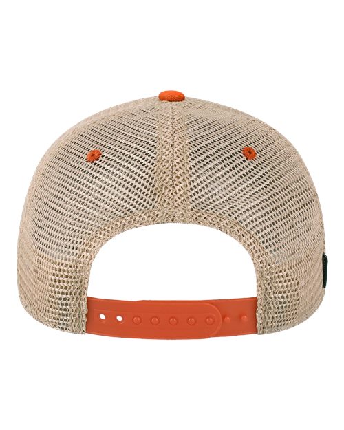 Old Favorite Trucker Cap - Orange/ Khaki Back