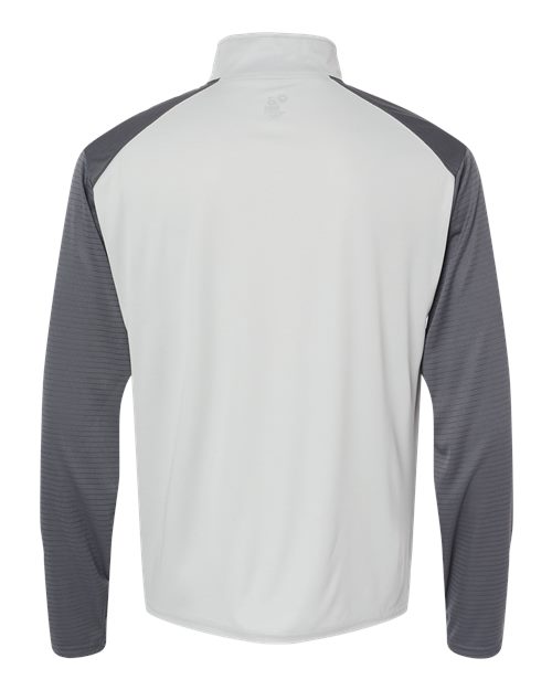 Men's Breakout Quarter-Zip Pullover - Silver/ Graphite Back