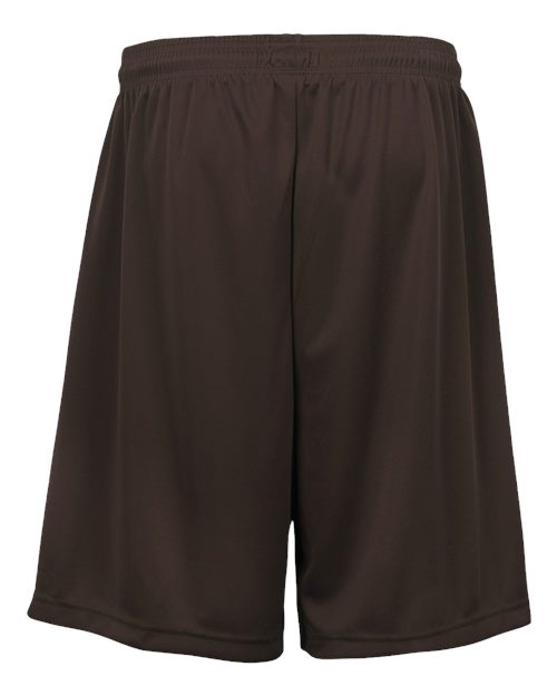 Youth B-Dry 6" Shorts - Brown Back