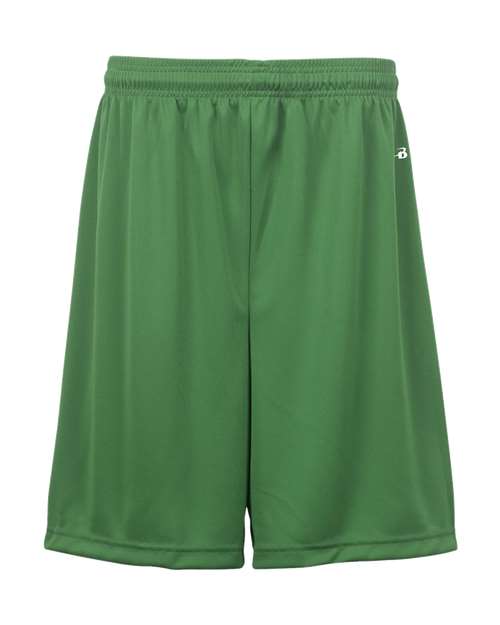 Youth B-Dry 6" Shorts - Kelly Front