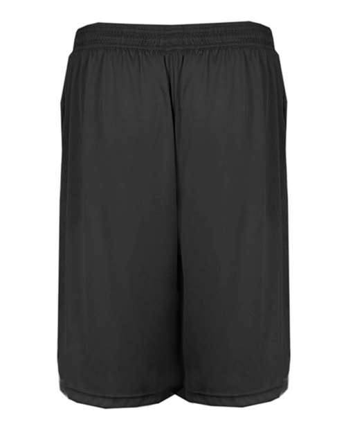 Men's Pocketed 7" Shorts - Black Back
