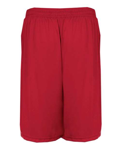 Men's Pocketed 7" Shorts - Red Back