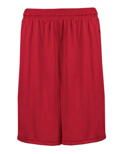 Men's Pocketed 7" Shorts - Red Front