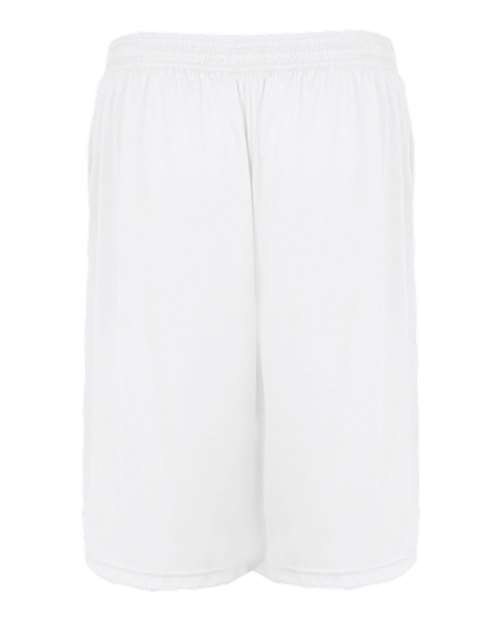Men's Pocketed 7" Shorts - White Back