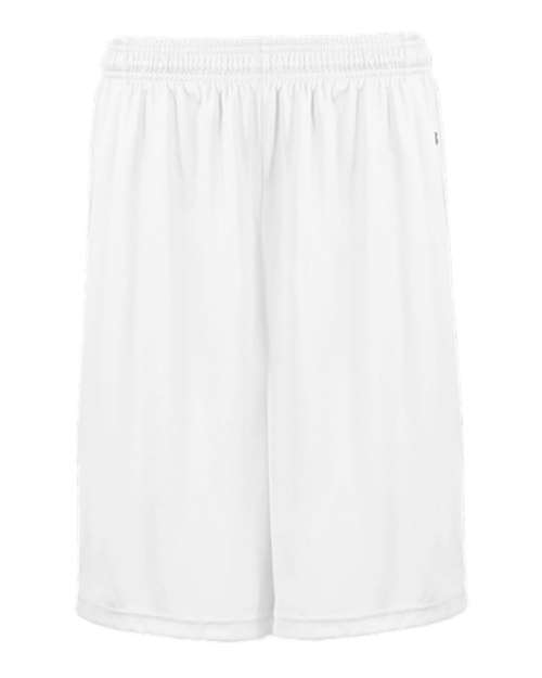 Men's Pocketed 7" Shorts - White Front