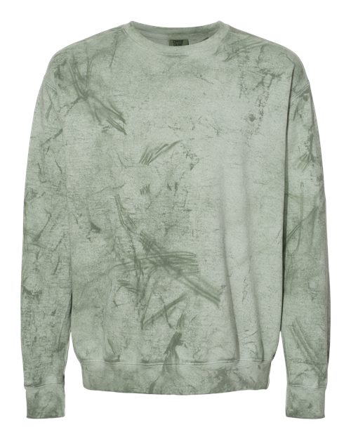 Unisex Colorblast™ Crewneck Sweatshirt - Fern Front