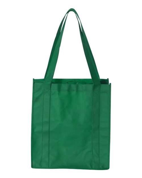 Non-Woven Reusable Shopping Bag - Green Back