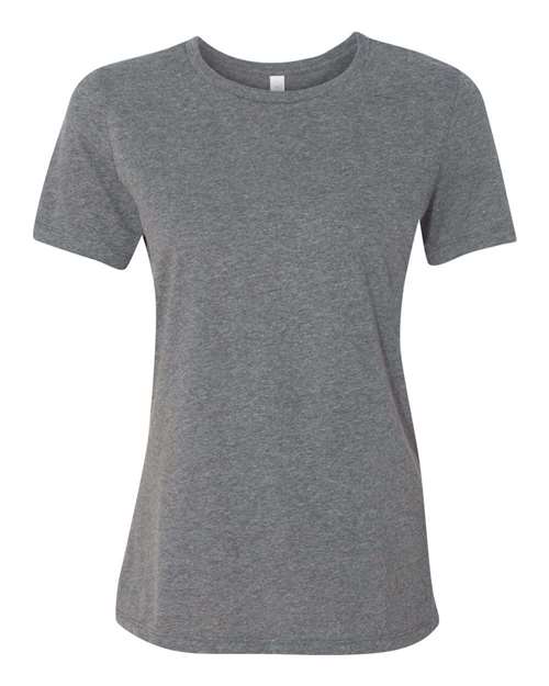 Women’s Relaxed Fit Heather CVC Tee - Deep Heather Front