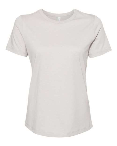 Women’s Relaxed Fit Heather CVC Tee - Heather Cool Grey Front