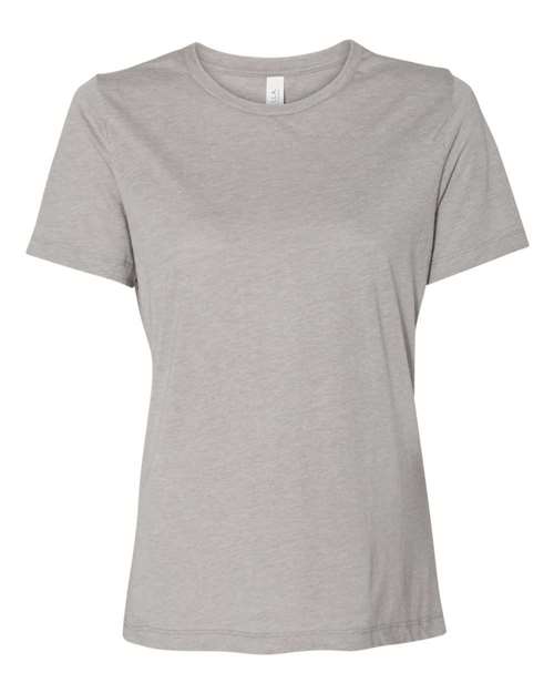 Women’s Relaxed Fit Triblend Tee - Athletic Grey Triblend Front