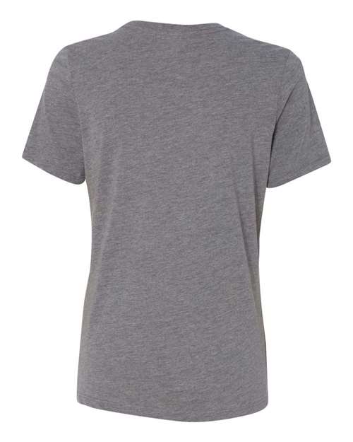 Women’s Relaxed Fit Triblend Tee - Grey Triblend Back