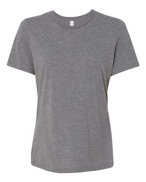 Women’s Relaxed Fit Triblend Tee - Grey Triblend Front