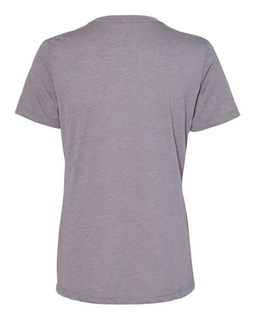 Women’s Relaxed Fit Triblend Tee - Storm Triblend Back