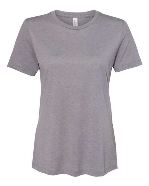 Women’s Relaxed Fit Triblend Tee - Storm Triblend Front