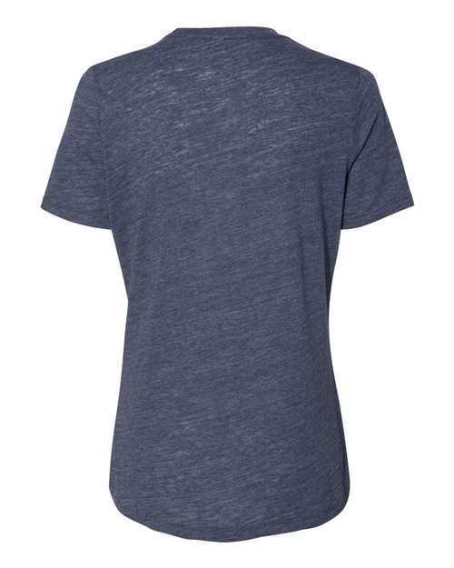 Women’s Relaxed Fit Vintage Slub Tee - Navy Slub Back