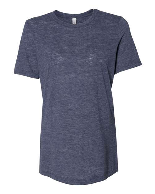 Women’s Relaxed Fit Vintage Slub Tee - Navy Slub Front