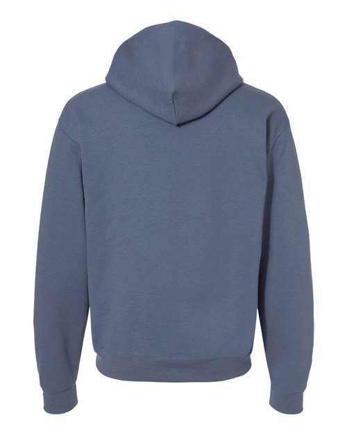 Unisex NuBlend® Hooded Sweatshirt - Denim Back