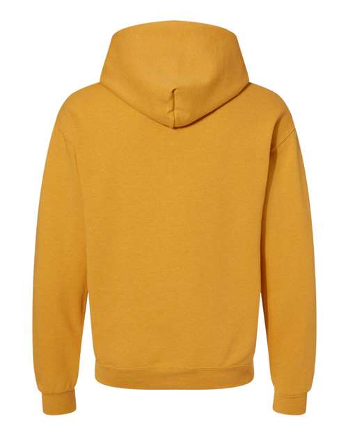 Unisex NuBlend® Hooded Sweatshirt - Mustard Heather Back