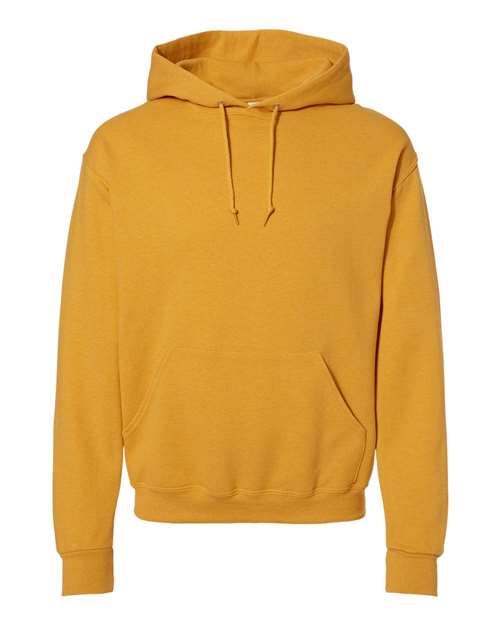 Unisex NuBlend® Hooded Sweatshirt - Mustard Heather Front