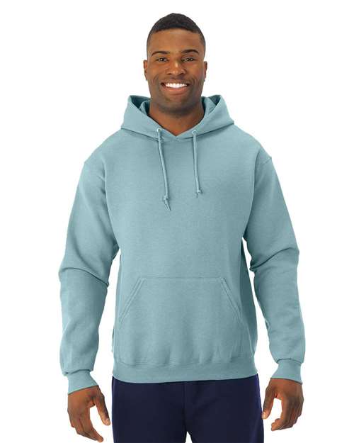 Unisex NuBlend® Hooded Sweatshirt - Sage Front