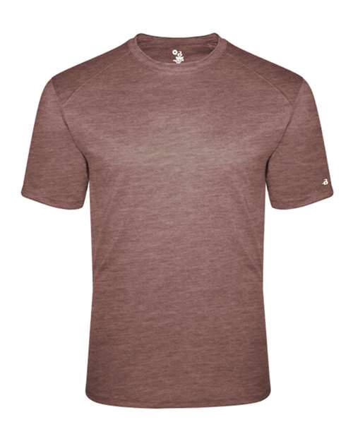 Youth Triblend T-Shirt - Maroon Heather Front