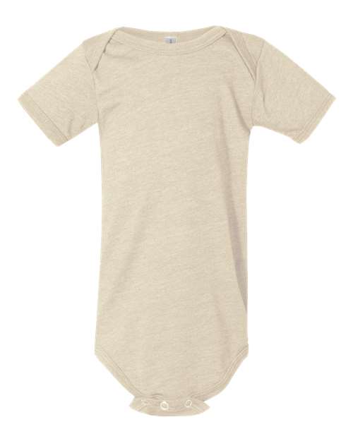BELLA + CANVAS Infant Jersey One Piece - Heather Dust Front