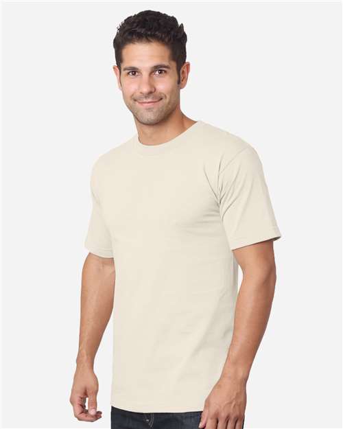 Unisex USA-Made Heavyweight Ring-spun T-Shirt - Cream Front
