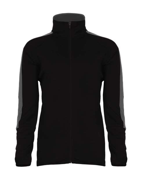 Women's Blitz Outer-Core Jacket - Black/ Graphite Front