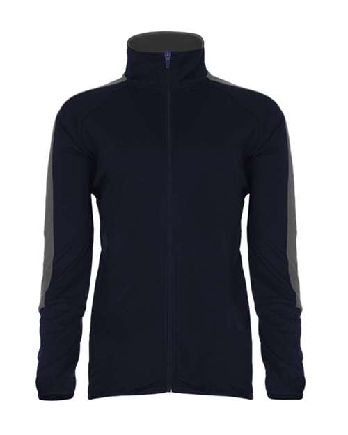 Women's Blitz Outer-Core Jacket - Navy/ Graphite Front