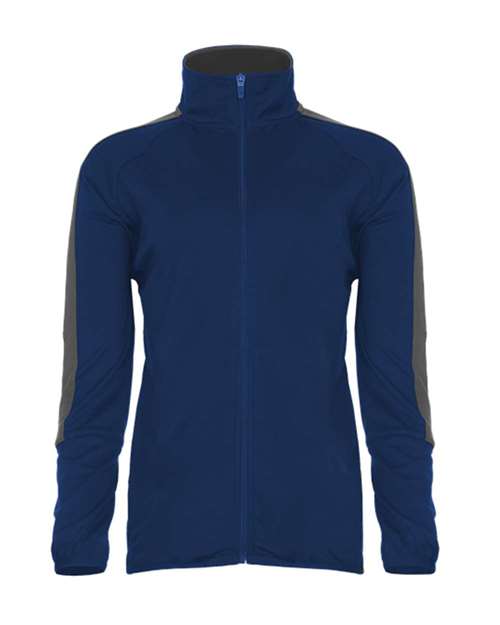 Women's Blitz Outer-Core Jacket - Royal/ Graphite Front