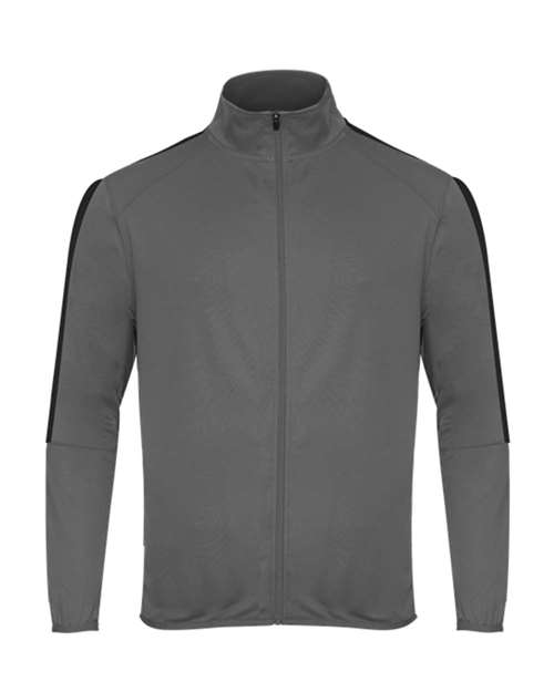 Youth Blitz Outer-Core Jacket - Graphite/ Black Front