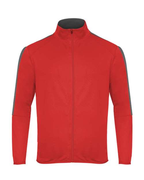 Youth Blitz Outer-Core Jacket - Red/ Graphite Front