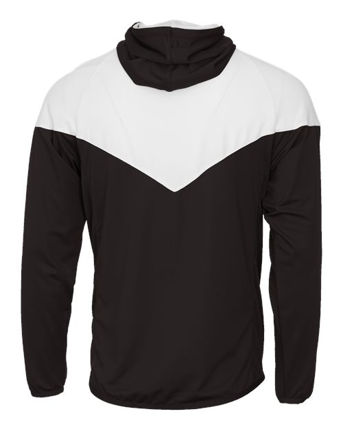 Youth Sprint Outer-Core Jacket - Black/ White Back
