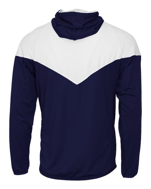 Youth Sprint Outer-Core Jacket - Navy/ White Back