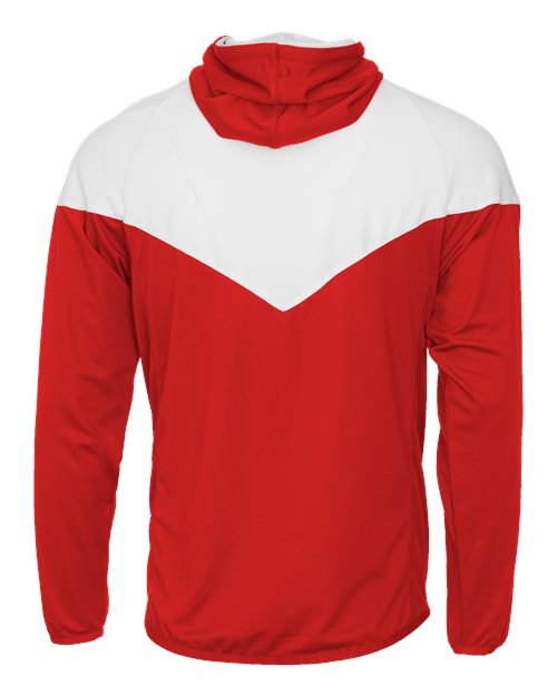 Youth Sprint Outer-Core Jacket - Red/ White Back